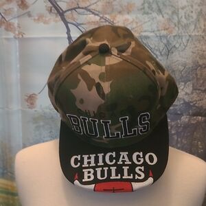 Chicago Bulls Camouflage Cap